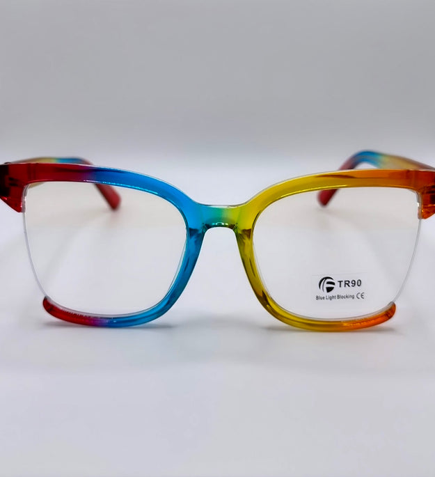 “Miya” Rainbow Half Frames