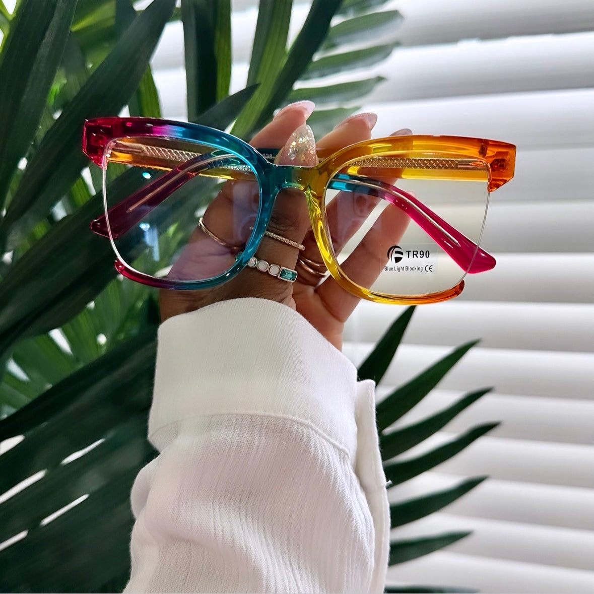 “Miya” Rainbow Half Frames